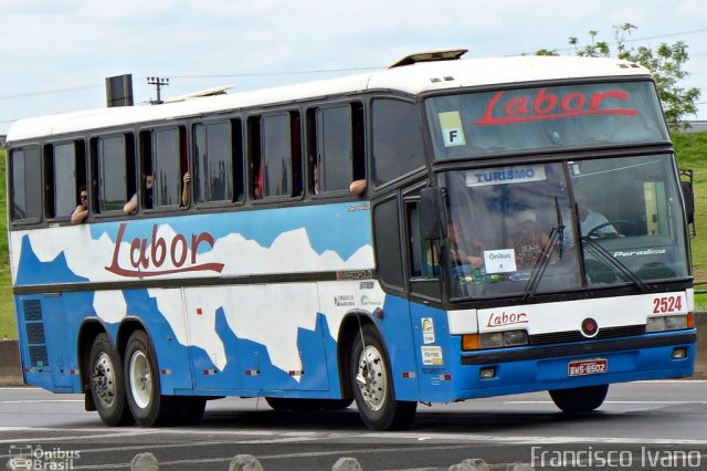 Transportes Labor 2524 na cidade de Assis, São Paulo, Brasil, por Francisco Ivano. Número da foto: #2201672.