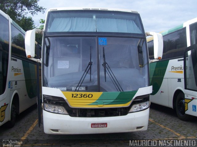 Empresa Gontijo de Transportes 12360 - Pátio na cidade de Belo Horizonte, Minas Gerais, Brasil, por Maurício Nascimento. ID da foto: 2201508.