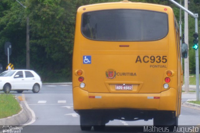 Auto Viação Marechal AC935 na cidade de Curitiba, Paraná, Brasil, por Matheus  Augusto. Número da foto: #2201845.