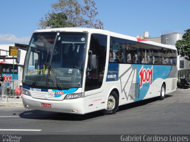 Auto Viação 1001 RJ 108.719 na cidade de Rio de Janeiro, Rio de Janeiro, Brasil, por Gabriel Cardoso Lopes. ID da foto: 2201979.