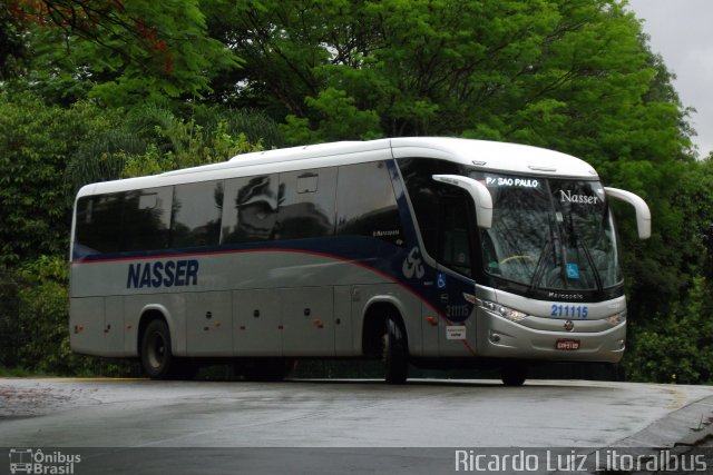 Viação Nasser 211115 na cidade de São Paulo, São Paulo, Brasil, por Ricardo Luiz. Número da foto: #2201637.