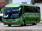 Auto Viação Catarinense 3338 na cidade de Balneário Camboriú, Santa Catarina, Brasil, por Fabricio do Nascimento Zulato. Número da foto: #:id.