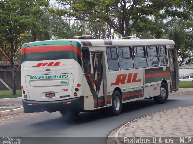RIL - Rodoviário Ibitinguense Ltda. 280 na cidade de Garça, São Paulo, Brasil, por Cristiano Soares da Silva. Número da foto: #2203438.