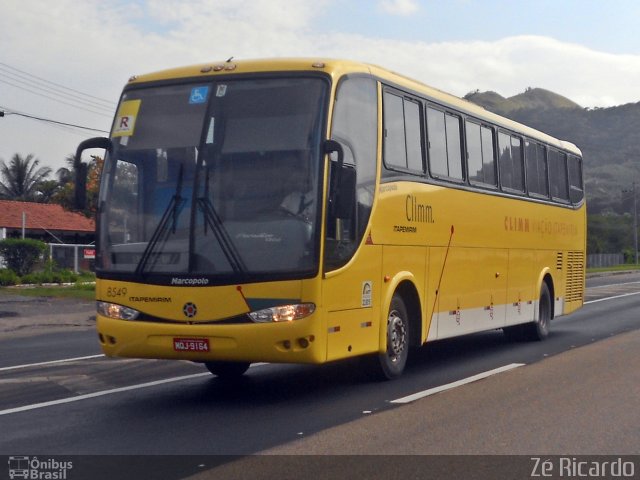 Viação Itapemirim 8549 na cidade de Seropédica, Rio de Janeiro, Brasil, por Zé Ricardo Reis. Número da foto: #2202305.