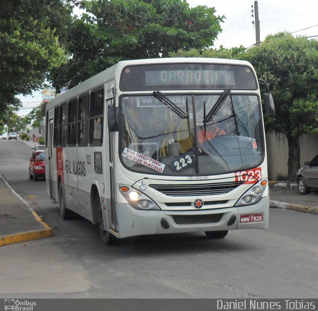 Real Alagoas de Viação 1023 na cidade de Maceió, Alagoas, Brasil, por Daniel Nunes Tobias. Número da foto: #2202085.