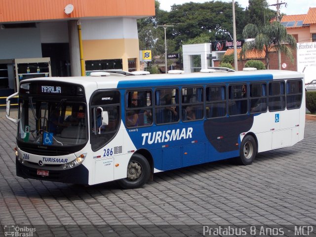 Turismar Transporte e Turismo 286 na cidade de Garça, São Paulo, Brasil, por Cristiano Soares da Silva. ID da foto: 2203445.