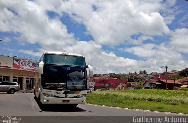 Empresa Gontijo de Transportes 17125 na cidade de Araxá, Minas Gerais, Brasil, por Guilherme Antonio. Número da foto: #2202916.