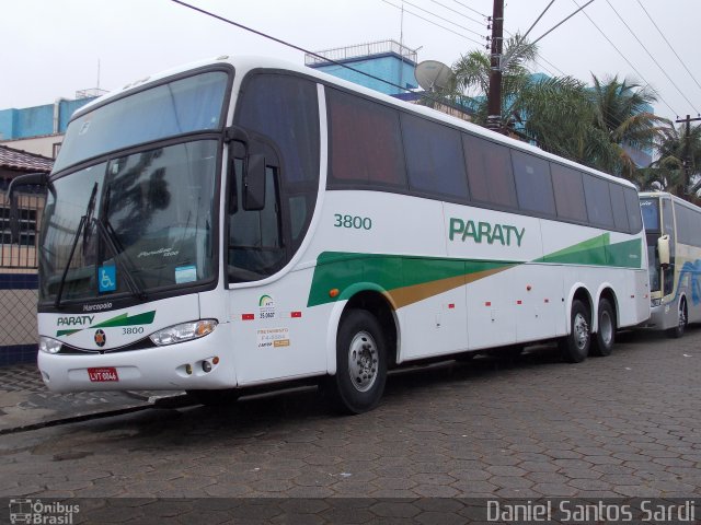 Viação Paraty 3800 na cidade de Praia Grande, São Paulo, Brasil, por Daniel Santos Sardi. Número da foto: #2202420.