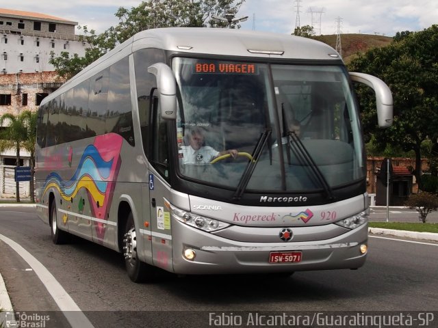 Kopereck Turismo 920 na cidade de Aparecida, São Paulo, Brasil, por Fabio Alcantara. Número da foto: #2204470.