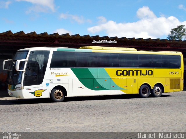 Empresa Gontijo de Transportes 11575 na cidade de Vitória da Conquista, Bahia, Brasil, por Daniel  Machado. ID da foto: 2205945.