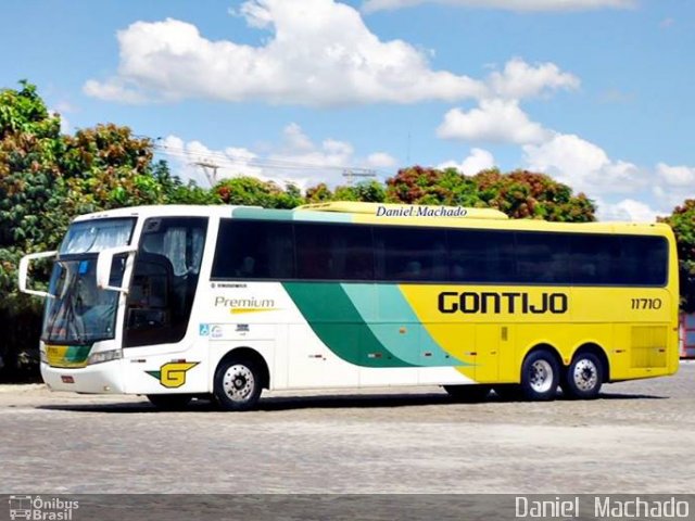 Empresa Gontijo de Transportes 11710 na cidade de Vitória da Conquista, Bahia, Brasil, por Daniel  Machado. ID da foto: 2205233.