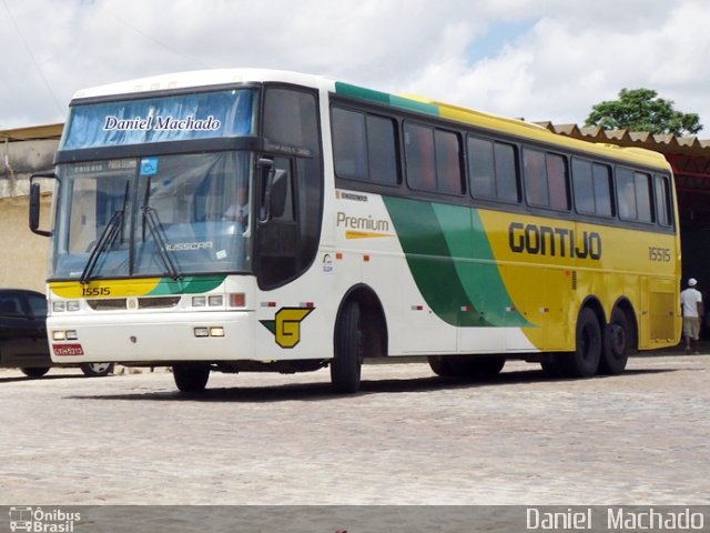 Empresa Gontijo de Transportes 15515 na cidade de Vitória da Conquista, Bahia, Brasil, por Daniel  Machado. ID da foto: 2205957.