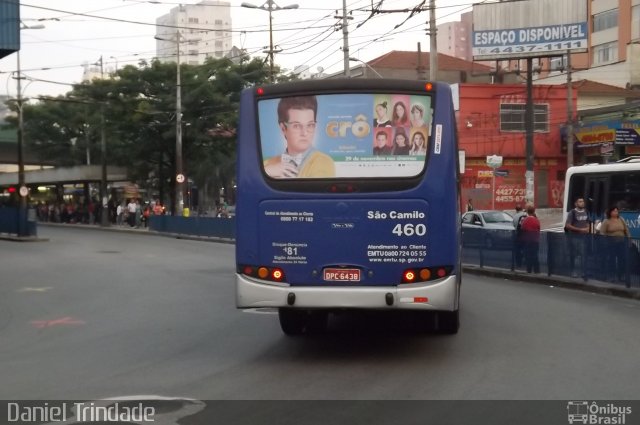 Viação São Camilo 460 na cidade de Santo André, São Paulo, Brasil, por Daniel Nascimento  Trindade. Número da foto: #2204261.
