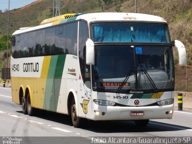 Empresa Gontijo de Transportes 14905 na cidade de Aparecida, São Paulo, Brasil, por Fabio Alcantara. Número da foto: #2204382.