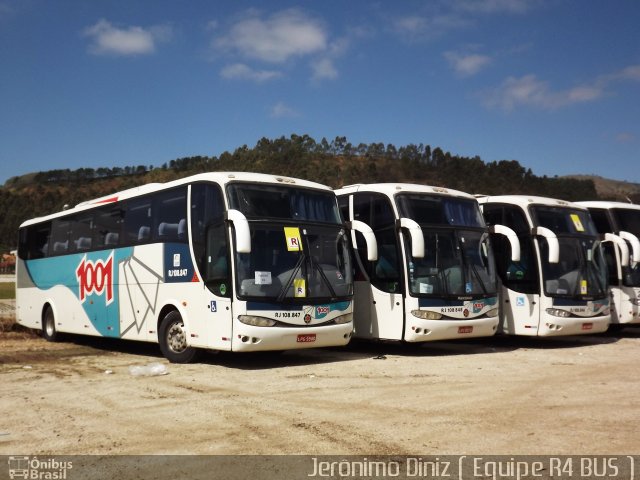 Auto Viação 1001 RJ 108.847 na cidade de Aparecida, São Paulo, Brasil, por Jerônimo Diniz. Número da foto: #2205480.
