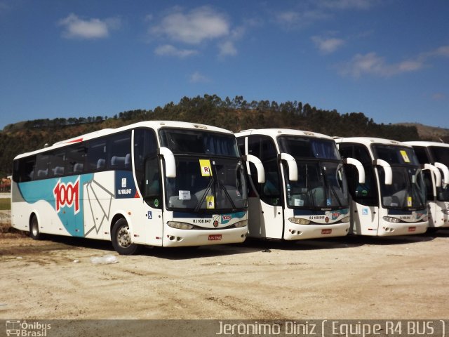 Auto Viação 1001 RJ 108.847 na cidade de Aparecida, São Paulo, Brasil, por Jerônimo Diniz. ID da foto: 2205480.