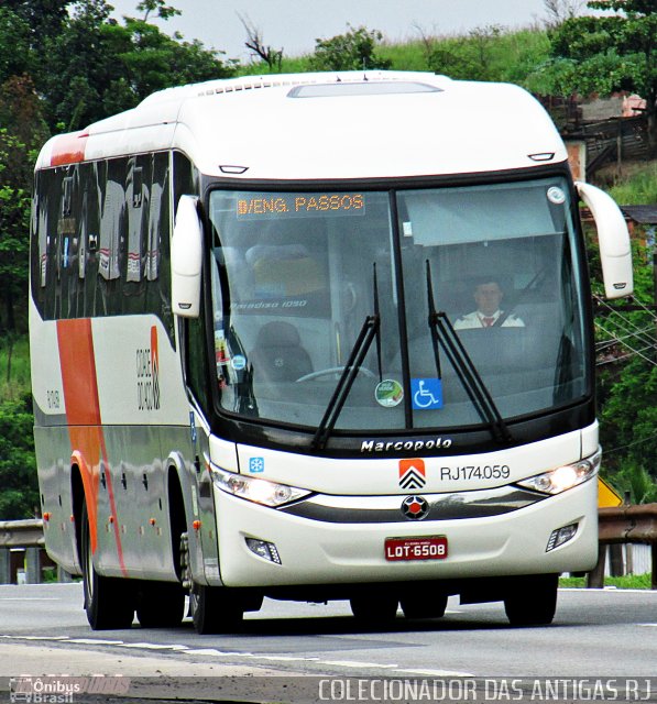Viação Cidade do Aço RJ 174.059 na cidade de Queimados, Rio de Janeiro, Brasil, por Manoel Santos. Número da foto: #2203885.