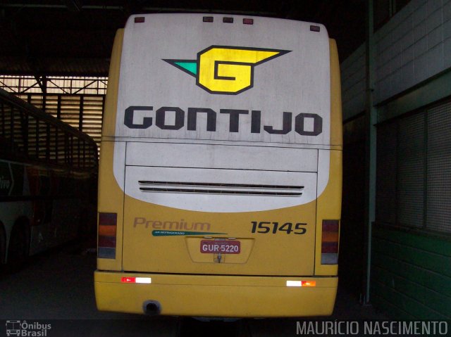 Empresa Gontijo de Transportes 15145 na cidade de Contagem, Minas Gerais, Brasil, por Maurício Nascimento. ID da foto: 2205288.