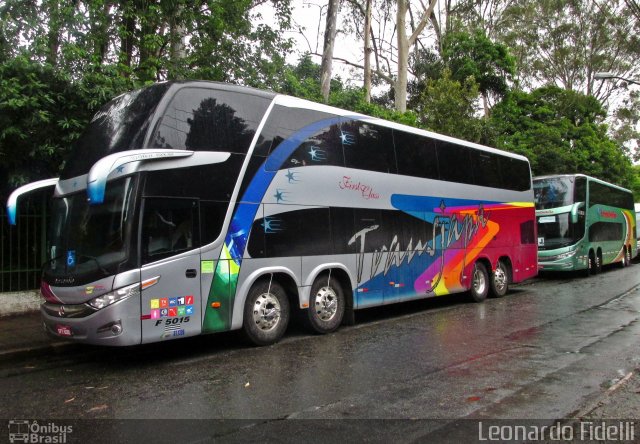Transjapa Tours F 5015 na cidade de São Paulo, São Paulo, Brasil, por Leonardo Fidelli. Número da foto: #2205202.