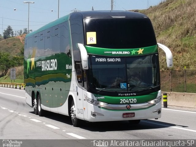 Expresso Brasileiro 204120 na cidade de Aparecida, São Paulo, Brasil, por Fabio Alcantara. Número da foto: #2204379.