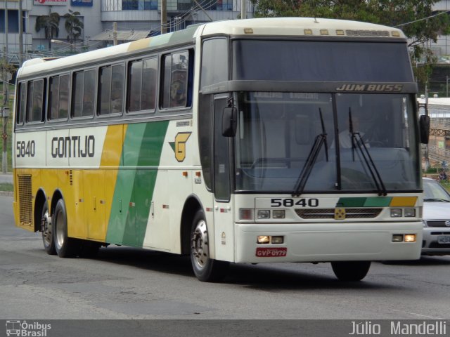 Empresa Gontijo de Transportes 5840 na cidade de Belo Horizonte, Minas Gerais, Brasil, por Júlio  Mandelli. Número da foto: #2205151.