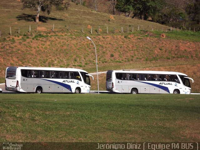 Cia Atual 4002 na cidade de Aparecida, São Paulo, Brasil, por Jerônimo Diniz. ID da foto: 2205542.