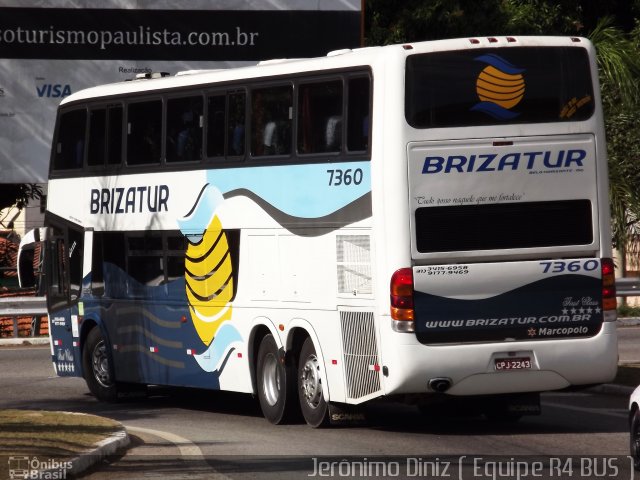 Brizatur 7360 na cidade de Aparecida, São Paulo, Brasil, por Jerônimo Diniz. Número da foto: #2207319.