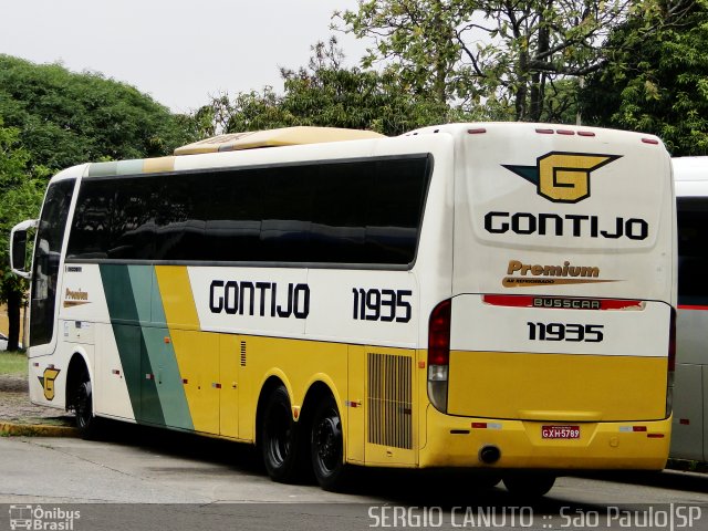 Empresa Gontijo de Transportes 11935 na cidade de São Paulo, São Paulo, Brasil, por Sérgio Augusto Braga Canuto. Número da foto: #2207676.