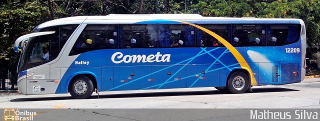 Viação Cometa 12209 na cidade de São Paulo, São Paulo, Brasil, por Matheus Silva. Número da foto: #2206830.