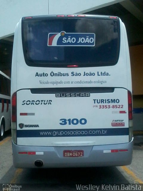 São João Votorantim - Sorotur Turismo 3100 na cidade de Sorocaba, São Paulo, Brasil, por Weslley Kelvin Batista. Número da foto: #2207159.