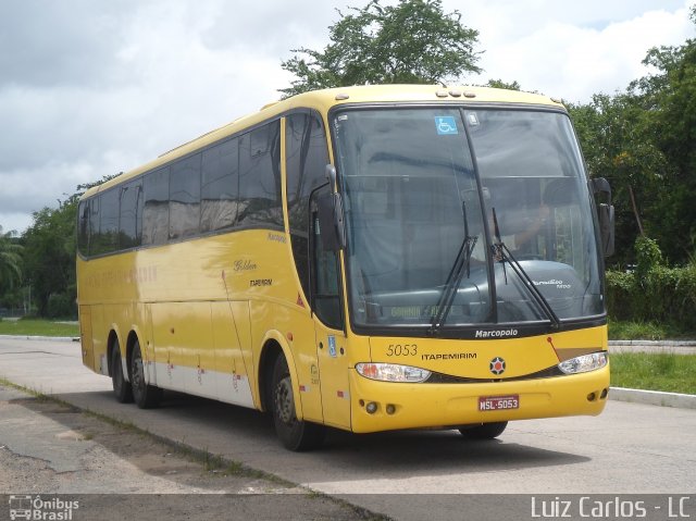 Viação Itapemirim 5053 na cidade de Recife, Pernambuco, Brasil, por Luiz Carlos de Santana. ID da foto: 2207383.