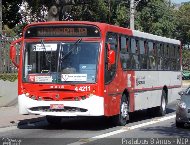 Nova Aliança  4 > Empresa de Transportes Novo Horizonte 4 4211 na cidade de São Paulo, São Paulo, Brasil, por Cristiano Soares da Silva. Número da foto: #2207489.