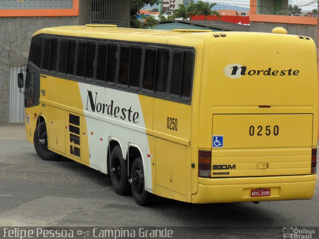 Viação Nordeste 0253 na cidade de Campina Grande, Paraíba, Brasil, por Felipe Pessoa de Albuquerque. Número da foto: #2207270.