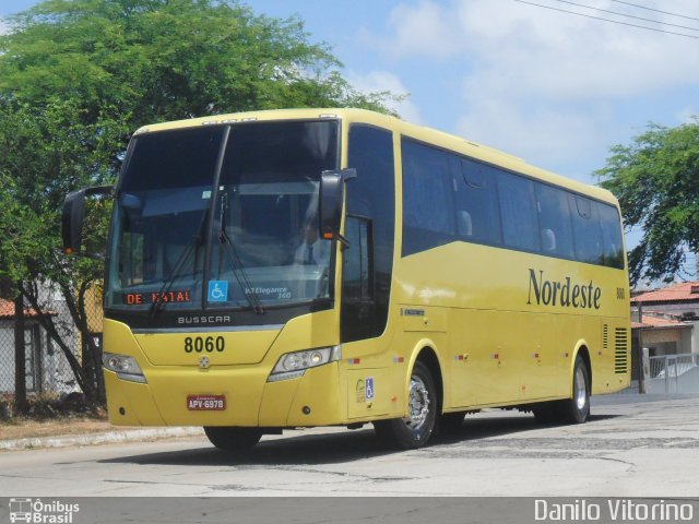 Viação Nordeste 8060 na cidade de Natal, Rio Grande do Norte, Brasil, por Danilo Vitorino Lopes. Número da foto: #2152638.