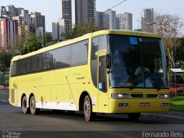 Viação Itapemirim 45219 na cidade de Ribeirão Preto, São Paulo, Brasil, por Fernando Reis. Número da foto: #2150950.