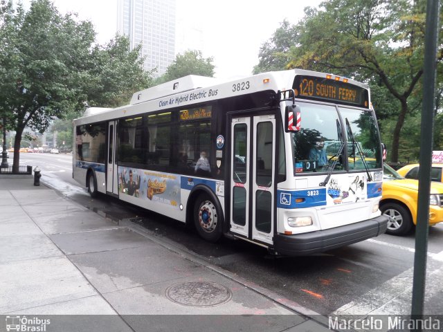 MTA New York City 3823 na cidade de , por Marcelo Sousa de Miranda Júnior. ID da foto: 2152189.