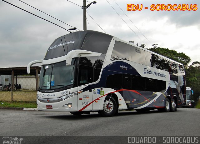 Santa Aparecida Turismo 14000 na cidade de São Paulo, São Paulo, Brasil, por EDUARDO - SOROCABUS. Número da foto: #2150951.