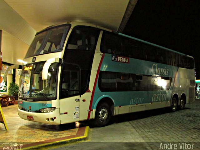 Empresa de Ônibus Nossa Senhora da Penha 6002 na cidade de Registro, São Paulo, Brasil, por André Vitor  Silva dos Santos. ID da foto: 2152490.