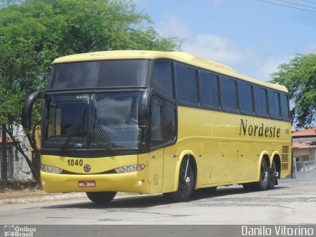Viação Nordeste 1040 na cidade de Natal, Rio Grande do Norte, Brasil, por Danilo Vitorino Lopes. Número da foto: #2152630.