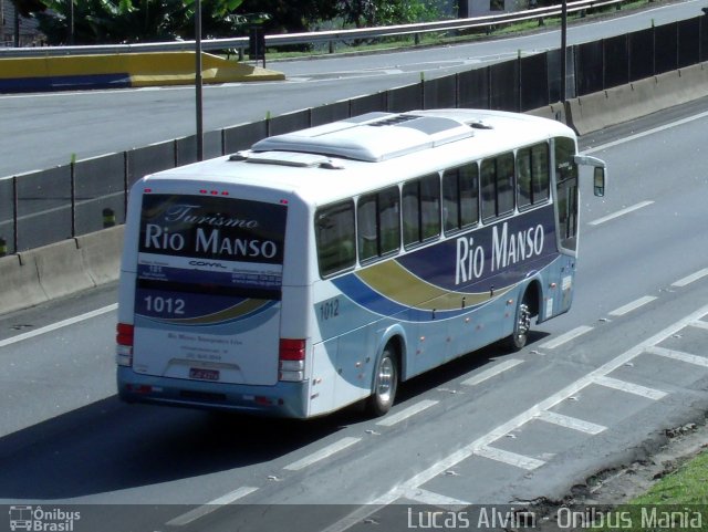 Rio Manso Transportes 1012 na cidade de Aparecida, São Paulo, Brasil, por Lucas Alvim. ID da foto: 2152519.