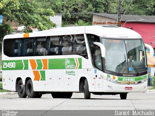 Cia. São Geraldo de Viação 21490 na cidade de Ilhéus, Bahia, Brasil, por Daniel  Machado. Número da foto: #2152526.