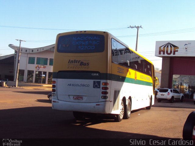 Nacional Expresso 32300 na cidade de Cascavel, Paraná, Brasil, por Silvio Cesar Cardoso. Número da foto: #2150670.