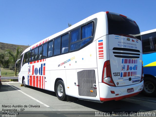Jodi Itapeva Transportes 1323 na cidade de Aparecida, São Paulo, Brasil, por Marco Aurélio de Oliveira. Número da foto: #2152517.