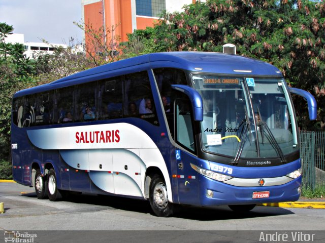Viação Salutaris e Turismo 13979 na cidade de São Paulo, São Paulo, Brasil, por André Vitor  Silva dos Santos. Número da foto: #2152360.