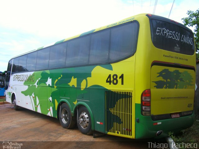 Expresso Canoas 481 na cidade de Januária, Minas Gerais, Brasil, por Thiago  Pacheco. Número da foto: #2208731.