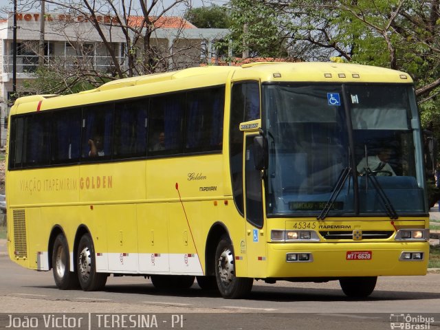 Viação Itapemirim 45345 na cidade de Teresina, Piauí, Brasil, por João Victor. Número da foto: #2209478.