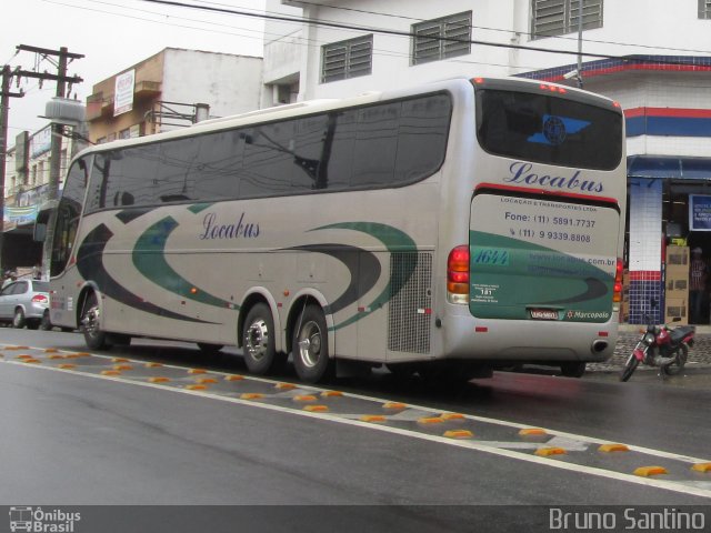 Locabus Locação e Transportes 1644 na cidade de Taboão da Serra, São Paulo, Brasil, por Bruno Santino. Número da foto: #2209485.