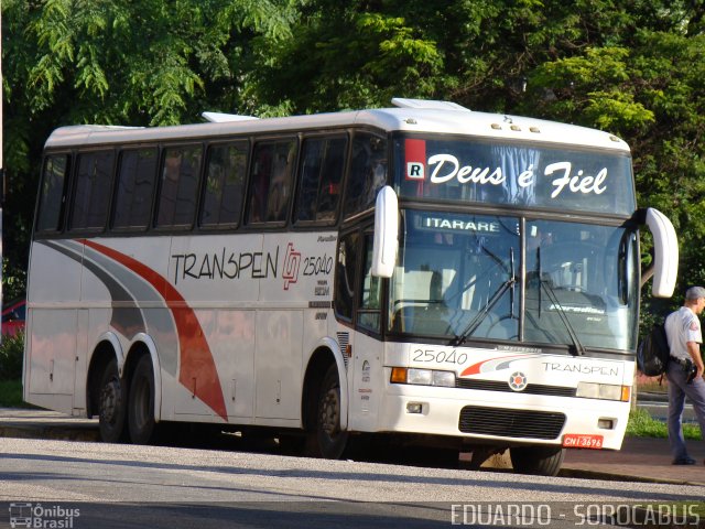Transpen Transporte Coletivo e Encomendas 25040 na cidade de Sorocaba, São Paulo, Brasil, por EDUARDO - SOROCABUS. Número da foto: #2208073.