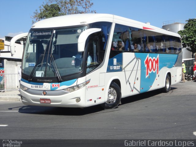 Auto Viação 1001 RJ 108.237 na cidade de Rio de Janeiro, Rio de Janeiro, Brasil, por Gabriel Cardoso Lopes. Número da foto: #2208016.