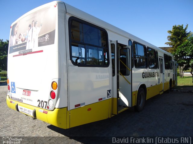 Transportes Guanabara 207 na cidade de Natal, Rio Grande do Norte, Brasil, por David Franklin. Número da foto: #2208108.